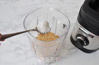 花生芝麻核桃酱的做法步骤:7