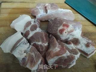 南瓜肉夹馍的做法步骤:2