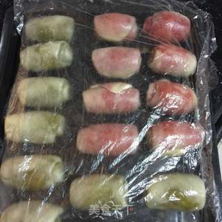 快手懒人餐~~蛋黄酥的做法步骤:18