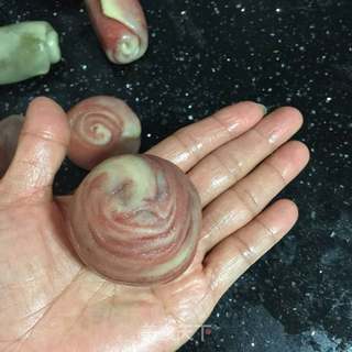快手懒人餐~~蛋黄酥的做法步骤:22
