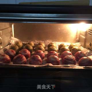 快手懒人餐~~蛋黄酥的做法步骤:23