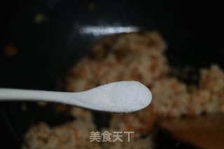 韩式辣白菜炒饭的做法步骤:4