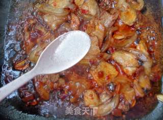 回锅肉的做法步骤:7