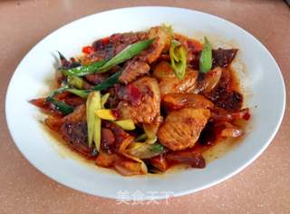 回锅肉的做法步骤:10
