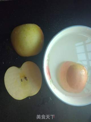 苹果螃蟹的做法步骤:3