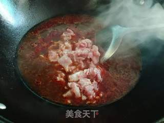 快手懒人餐一一水煮肉片的做法步骤:7