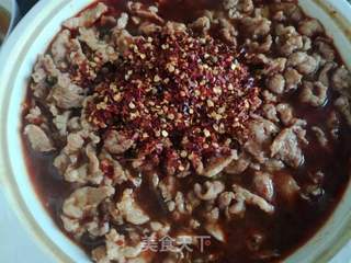 快手懒人餐一一水煮肉片的做法步骤:9