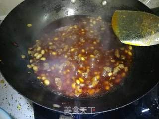 黄豆羊肉酱的做法步骤:5