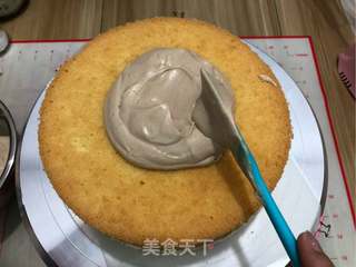 黑巧克力奶油蛋糕的做法步骤:14