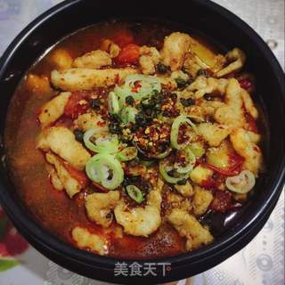 番茄水煮鱼的做法步骤:14