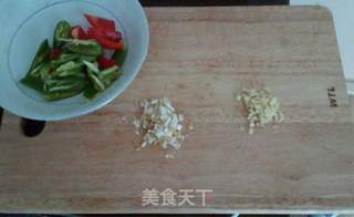 东北尖椒干豆腐的做法步骤:4