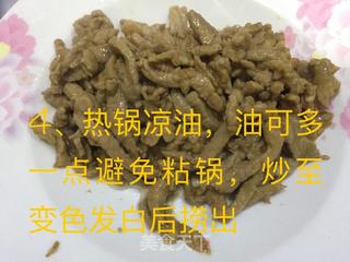 京酱肉丝的做法步骤：4