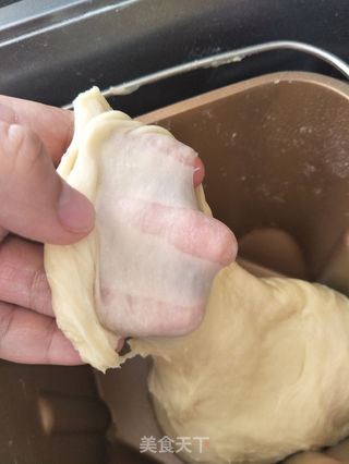 蜂蜜脆底小面包的做法步骤:2