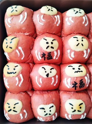 达摩法师挤挤小面包的做法步骤:12