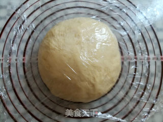 红豆面包(面包机版)的做法步骤:6