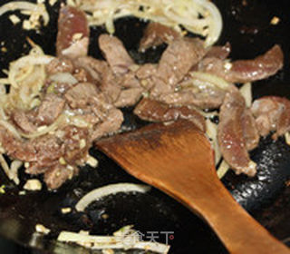 黑椒牛肉意面的做法步骤:9