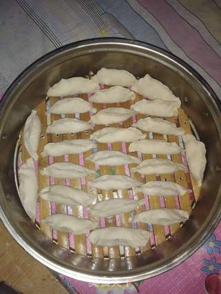莜面饺子的做法步骤:4