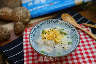 磷虾香菇馄饨的做法步骤:10