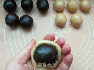 #烤箱美味#豆沙月饼的做法步骤:7