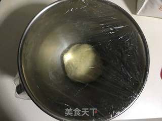 后酵母法奶香面包/空气炸锅版的做法步骤:2