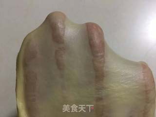 后酵母法奶香面包/空气炸锅版的做法步骤:8