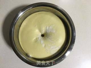 后酵母法奶香面包/空气炸锅版的做法步骤:9