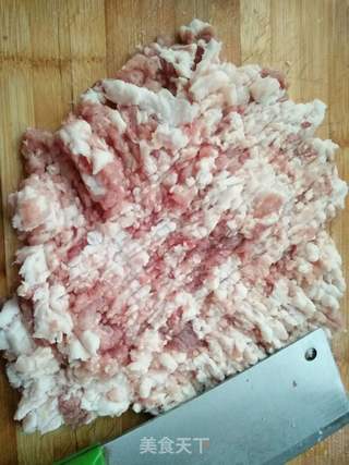 猪肉白菜水饺的做法步骤:4