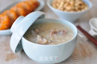 燕麦排骨粥的做法步骤:8
