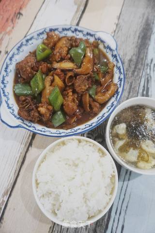 黄焖鸡米饭的做法步骤:14