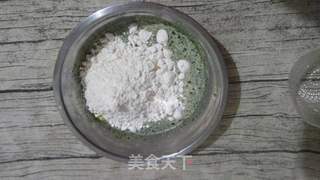 酥皮抹茶麻薯包的做法步骤:3