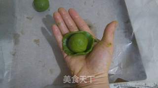 酥皮抹茶麻薯包的做法步骤:8