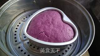 紫薯鸡蛋糕的做法步骤：15