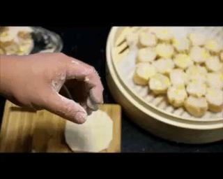 广式干蒸烧卖 - 动图GIF教程的做法步骤:5