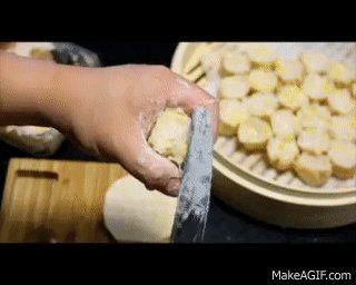 广式干蒸烧卖 - 动图GIF教程的做法步骤:8