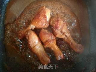红烧鸡腿的做法步骤:8