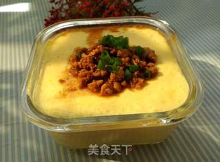 肉末蒸蛋的做法步骤:8