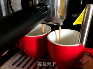 #东菱意式咖啡机试用#雕花咖啡的做法步骤:8