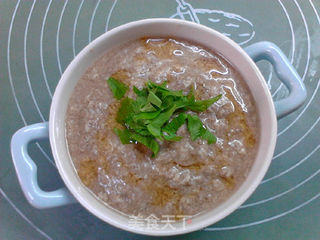 蛋蓉牛肉羹的做法步骤:13