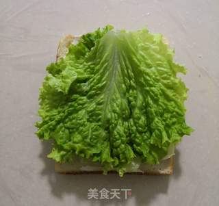 超厚三明治的做法步骤:3