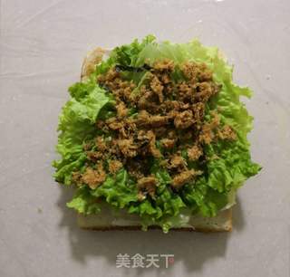 超厚三明治的做法步骤:4