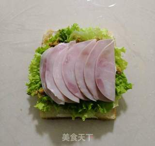 超厚三明治的做法步骤:8