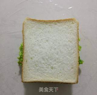 超厚三明治的做法步骤:9