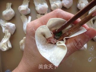 磷虾猪肉云吞的做法步骤:8