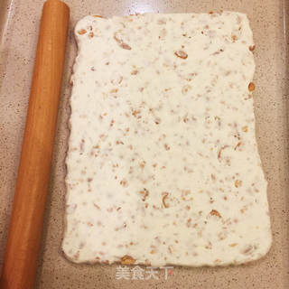 三色奶香牛轧糖 原味可可味抹茶味的做法步骤:11