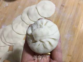 羊肉冰花水煎包的做法步骤：16