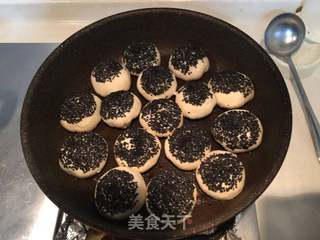 羊肉冰花水煎包的做法步骤:21