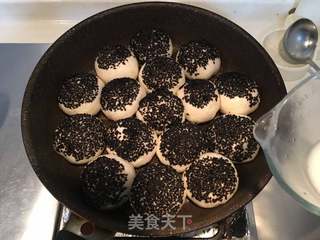 羊肉冰花水煎包的做法步骤:23