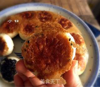 羊肉冰花水煎包的做法步骤:26