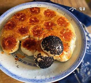 羊肉冰花水煎包的做法步骤:25