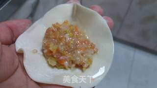 美味营养的大白菜胡萝卜饺子的做法步骤:9